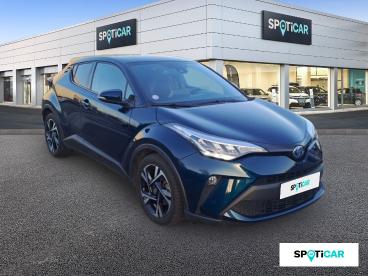 SPOTICAR Toyota C-hr 2.0 Hybride 184ch Design Ultimate E-cvt Occasion - Suv-4x4 Hybride Bleu Persan Métallisé Bi-ton - Limoges - 1203901698_3