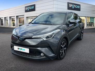 SPOTICAR Toyota C-hr 122h Collection 2wd E-cvt Rc18 Occasion - Suv-4x4 Hybride Gris Platinium Bi-ton - Dizy - 1204185087_1