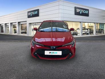 SPOTICAR Toyota Corolla 122h Design Occasion - Berline Hybride Rouge Intense Métallisé - Saint Malo - 1203523846_2