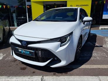 SPOTICAR Toyota Corolla Hybride 184h Design Occasion - Berline Hybride Blanc - Limoges - 1203575226_1