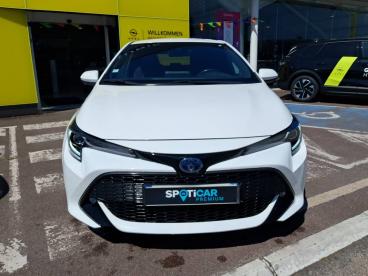 SPOTICAR Toyota Corolla Hybride 184h Design Occasion - Berline Hybride Blanc - Limoges - 1203575226_2