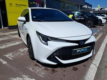 SPOTICAR Toyota Corolla Hybride 184h Design Occasion - Berline Hybride Blanc - Limoges - 1203575226_3