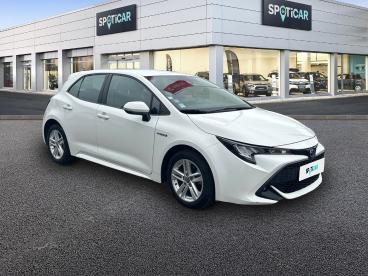 SPOTICAR Toyota Corolla 122h Dynamic Business My19 Occasion - Berline Hybride Blanc Pur - St Martin Lez Tatinghem - 1203713355_3