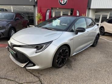 SPOTICAR Toyota Corolla 184h Gr Sport My22 Occasion - Berline Hybride Gris Aluminium Métallisé Bi-ton - Arles Cedex - 1203745585_3