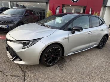 SPOTICAR Toyota Corolla 184h Gr Sport My22 Occasion - Berline Hybride Gris Aluminium Métallisé Bi-ton - Arles Cedex - 1203745585_4
