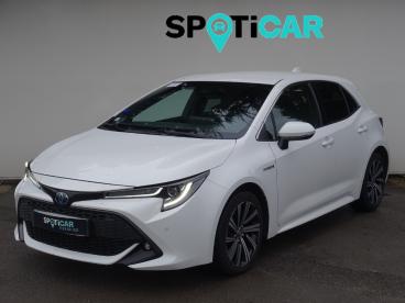 SPOTICAR Toyota Corolla Hybride 122h Design Occasion - Berline Hybride Blanc - Aubenas - 1203838283_1
