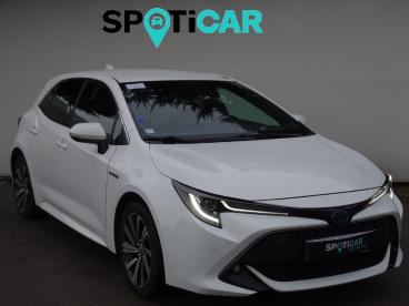 SPOTICAR Toyota Corolla Hybride 122h Design Occasion - Berline Hybride Blanc - Aubenas - 1203838283_3