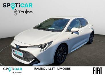 SPOTICAR Toyota Corolla Hybride 180h Design Occasion - Berline Hybride Blanc - Rambouillet - 1203918125_1