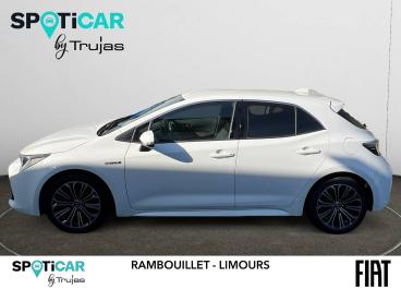 SPOTICAR Toyota Corolla Hybride 180h Design Occasion - Berline Hybride Blanc - Rambouillet - 1203918125_2