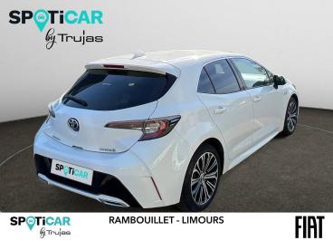 SPOTICAR Toyota Corolla Hybride 180h Design Occasion - Berline Hybride Blanc - Rambouillet - 1203918125_5