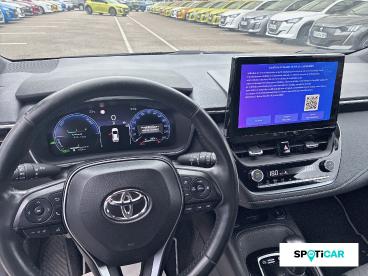 SPOTICAR Toyota Corolla Hybride 140ch Design Occasion - Berline Hybride Blanc - Saint Apollinaire - 1204170826_2