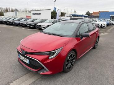 SPOTICAR Toyota Corolla Touring Sports 184h Collection My22 Occasion - Break Hybride Rouge - Calais - 1203699106_1