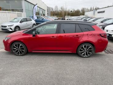 SPOTICAR Toyota Corolla Touring Sports 184h Collection My22 Occasion - Break Hybride Rouge - Calais - 1203699106_2