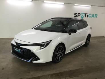 SPOTICAR Toyota Corolla Touring Sports 1.8 140ch Gr Sport My23 Occasion - Break Hybride Blanc Lunaire Nacré Bi-ton - Mende - 1203902068_1
