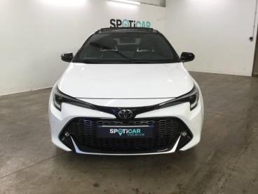 SPOTICAR Toyota Corolla Touring Sports 1.8 140ch Gr Sport My23 Occasion - Break Hybride Blanc Lunaire Nacré Bi-ton - Mende - 1203902068_2
