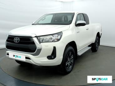 SPOTICAR Toyota Hilux 2.4 D-4d X-tra Cabine Legende 4wd Bva My24 Occasion - Utilitaire Diesel Blanc Pur - La Ravoire - 1203718659_1