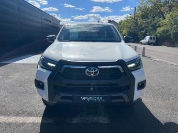 SPOTICAR Toyota Hilux 2.8 204d-4d 4x4 Xtra Cab Invincible Bva Occasion - Utilitaire Diesel Blanc Pur - Millau - 1203958081_2
