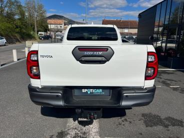 SPOTICAR Toyota Hilux 2.8 204d-4d 4x4 Xtra Cab Invincible Bva Occasion - Utilitaire Diesel Blanc Pur - Millau - 1203958081_5
