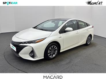 SPOTICAR Toyota Prius 122h Solar Occasion - Berline Hybride Rechargeable Blanc - Bias - 1203969117_1