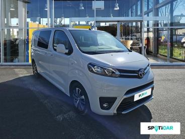 SPOTICAR Toyota Proace Medium 2.0 D-4d 180 Cabine Approfondie Business Bv Occasion - Utilitaire Diesel Blanc Banquise - Epernay - 1203500122_3