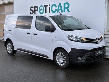 SPOTICAR Toyota Proace Cabine Approfondie Medium 2.0l 140 D-4d Bvm6 Busin Occasion - Utilitaire Diesel Blanc - Lescar - 1203791927_3