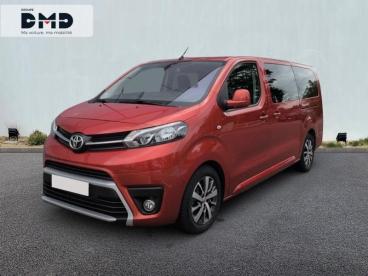 SPOTICAR Toyota Proace Long 2.0 140 D-4d Dynamic Bva Rc22 Occasion - Familiale Diesel Orange Métallisé - Morlaix Cedex - 1204052176_1