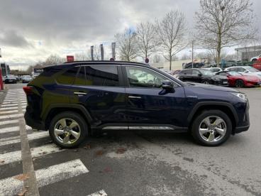 SPOTICAR Toyota Rav4 Hybride 218ch Lounge 2wd Cuir Toit Ouvrant Occasion - Suv-4x4 Hybride Bleu De Prusse Métallisé - Vert Saint Denis - 1203689136_4