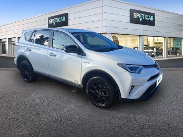 SPOTICAR Toyota Rav4 197ch 2wd Black Edition Occasion - Suv-4x4 Hybride Blanc - Sens - 1203715691_3