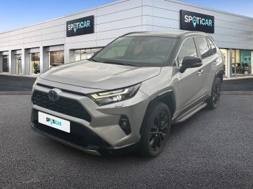 SPOTICAR Toyota Rav4 218 Ch 2wd Black Edition Occasion - Suv-4x4 Hybride Gris Clair - Villefranche sur saone - 1203783855_1