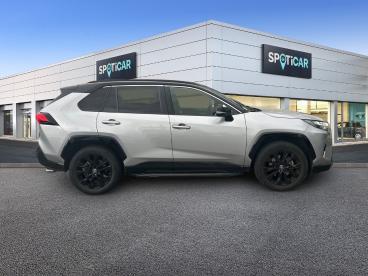 SPOTICAR Toyota Rav4 218 Ch 2wd Black Edition Occasion - Suv-4x4 Hybride Gris Clair - Villefranche sur saone - 1203783855_4