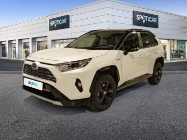 SPOTICAR Toyota Rav4 Hybride 218 Ch 2wd Collection Occasion - Suv-4x4 Hybride Blanc - St Quentin - 1203838602_1