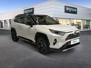 SPOTICAR Toyota Rav4 Hybride 218 Ch 2wd Collection Occasion - Suv-4x4 Hybride Blanc - St Quentin - 1203838602_3