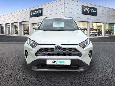 SPOTICAR Toyota Rav4 Hybride 222 Ch Awd-i Dynamic Occasion - Suv-4x4 Hybride Blanc - Toulon - 1203854485_2