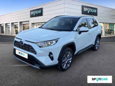 SPOTICAR Toyota Rav4 Hybride 218 Ch 2wd Collection Occasion - Suv-4x4 Hybride Blanc - Antibes - 1203882455_1
