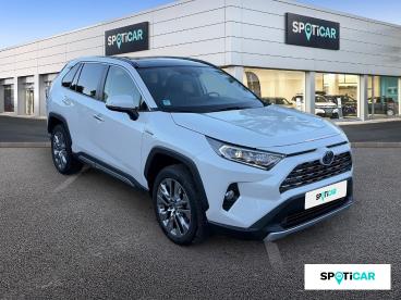 SPOTICAR Toyota Rav4 Hybride 218 Ch 2wd Collection Occasion - Suv-4x4 Hybride Blanc - Antibes - 1203882455_3
