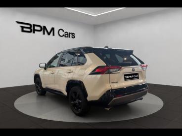 SPOTICAR Toyota Rav4 Hybride 218ch Collection 2wd My20 Occasion - Suv-4x4 Hybride Blanc Nacré/toit Noir Attitude - Amilly - 1203896882_4