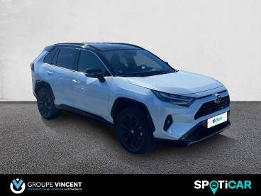 SPOTICAR Toyota Rav4 2.5 Hybride 218 Collection 2wd Occasion - Suv-4x4 Hybride Blanc - Saint Doulchard - 1203990254_3