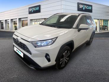 SPOTICAR Toyota Rav4 Hybride 218 Ch 2wd Dynamic Occasion - Suv-4x4 Hybride Blanc - Pessac - 1204040001_1