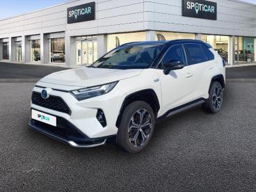 SPOTICAR Toyota Rav4 Hybride Rechargeable Awd Design Occasion - Suv-4x4 Hybride Rechargeable Blanc - St Nazaire - 1204119801_1