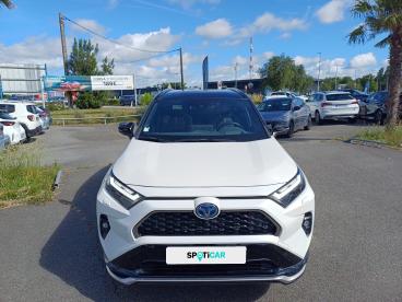 SPOTICAR Toyota Rav4 Hybride Rechargeable Awd Design Occasion - Suv-4x4 Hybride Rechargeable Blanc - St Nazaire - 1204119801_4