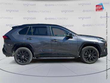 SPOTICAR Toyota Rav4 2.5 Hybride 218ch Collection 2wd My23 Occasion - Suv-4x4 Hybride Gris Acier/toit Noir Attitude - Franois - 1204166825_4