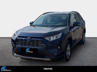 SPOTICAR Toyota Rav4 Hybride 218 Ch 2wd Dynamic Occasion - Suv-4x4 Hybride Bleu Fonce - La Chapelle Saint-luc Cedex - 1204130120_1