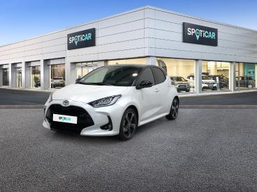 SPOTICAR Toyota Yaris Hybride 130h Premiere Occasion - Citadine Hybride Blanc - Lyon - 1203699440_1