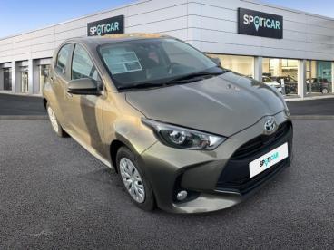 SPOTICAR Toyota Yaris 116h Dynamic Business 5p + Occasion - Citadine Hybride Bronze Impérial (m) - Ales - 1203704105_3