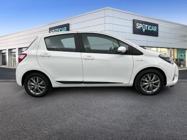 SPOTICAR Toyota Yaris Hybride Mc2 100h Chic Occasion - Citadine Hybride Blanc Banquise - Chambery - 1203730841_4