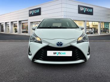 SPOTICAR Toyota Yaris 100h Chic 5p Occasion - Citadine Hybride Blanc Nacré - La Ravoire - 1203732225_2