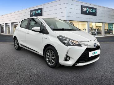 SPOTICAR Toyota Yaris 100h Chic 5p Occasion - Citadine Hybride Blanc Nacré - La Ravoire - 1203732225_3