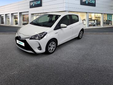 SPOTICAR Toyota Yaris Hybride Pro 100h France Business Occasion - Citadine Hybride Blanc - Orvault - 1203741051_1