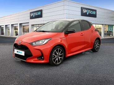 SPOTICAR Toyota Yaris Hybride 116h Premiere Occasion - Citadine Hybride Rouge - Montigny Le Bretonneux - 1203749820_1