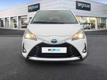 SPOTICAR Toyota Yaris 100h Dynamic 5p Rc18 Occasion - Citadine Hybride Blanc - Beziers - 1203754853_2